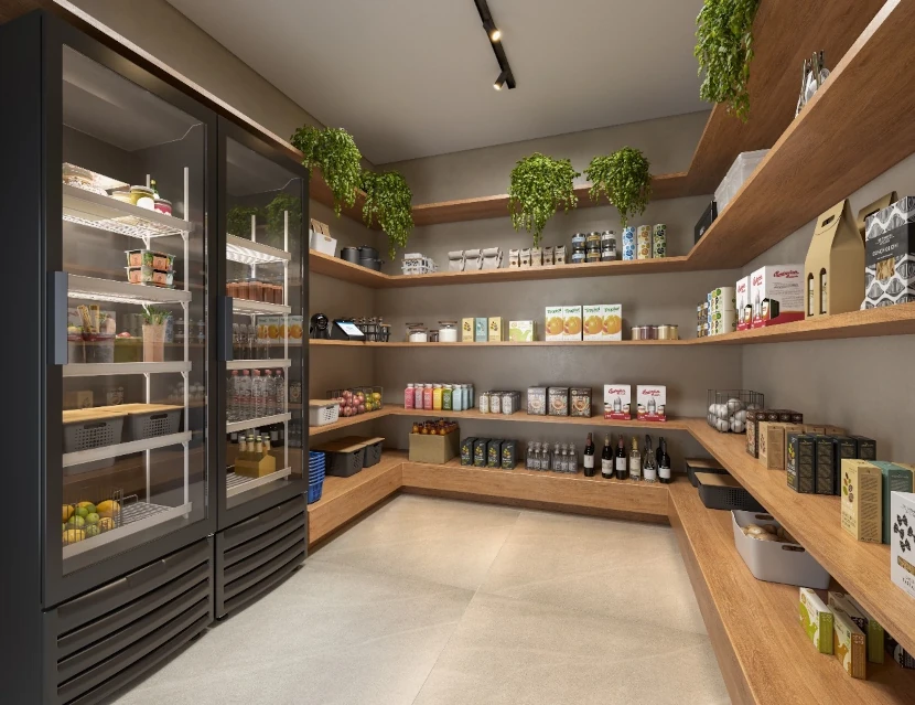 Foto ilustrativa do mercado do Auren